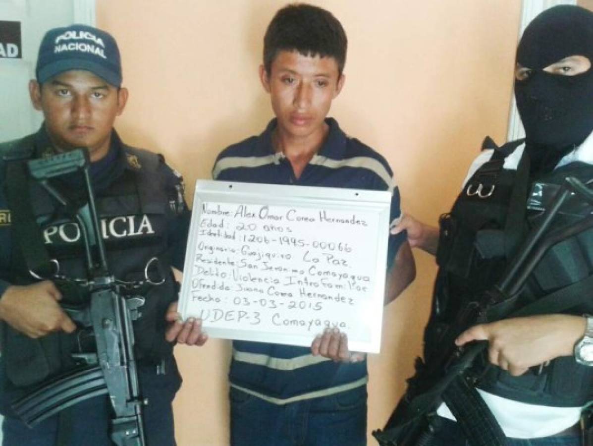 Honduras: Capturan a joven acusado de violar a su propia madre