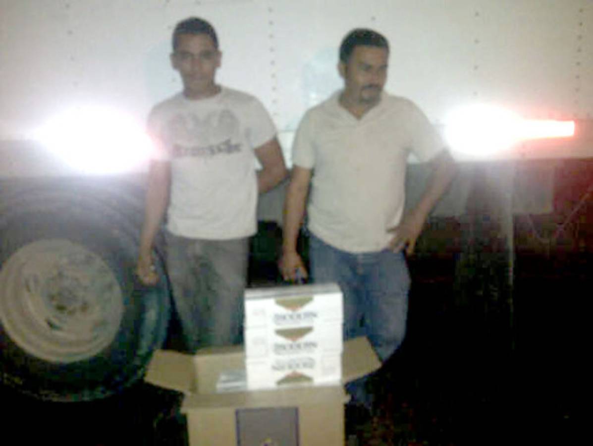Decomisan cargamento ilegal de cigarrillos en Lempira