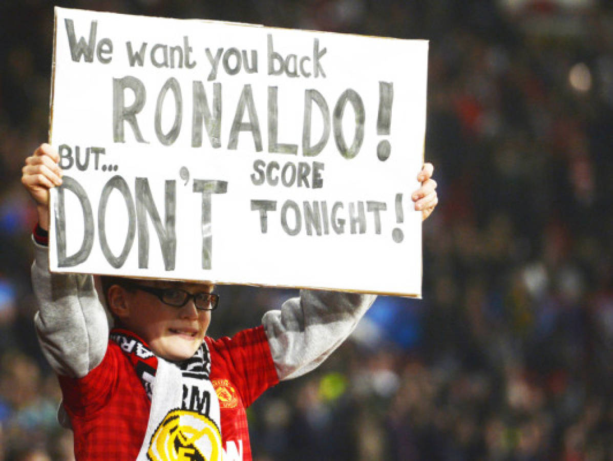 FOTOS: Así recibió el Old Trafford a Cristiano Ronaldo