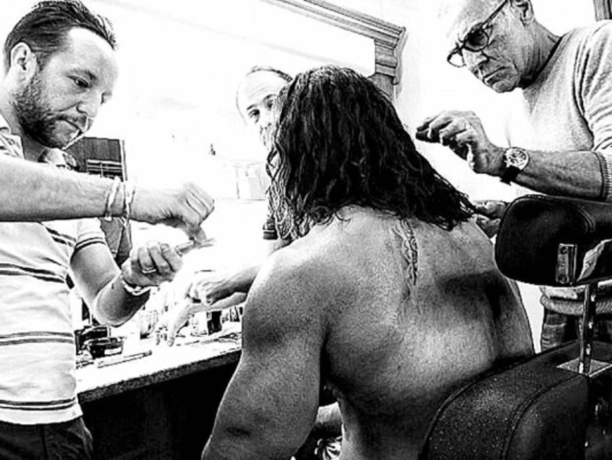 FOTOS: 'La Roca' y sus poderosos músculos para 'Hércules'