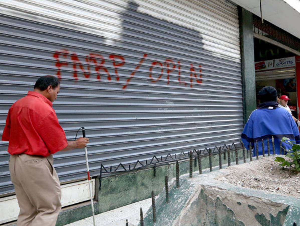 Mensaje en protestas es que robando y destruyendo se hace gobierno