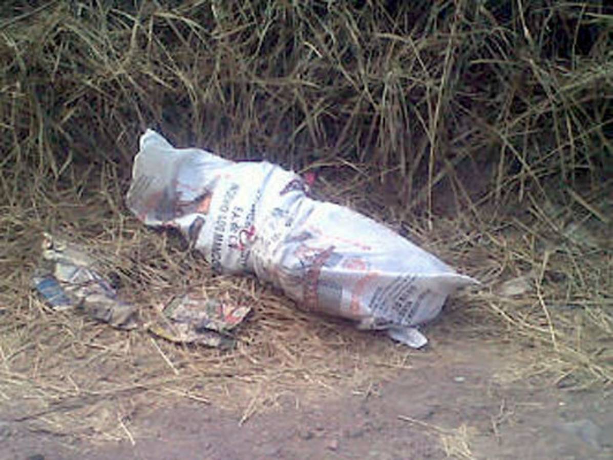 Envueltos en sábanas encuentran tres cadáveres en la capital de Honduras