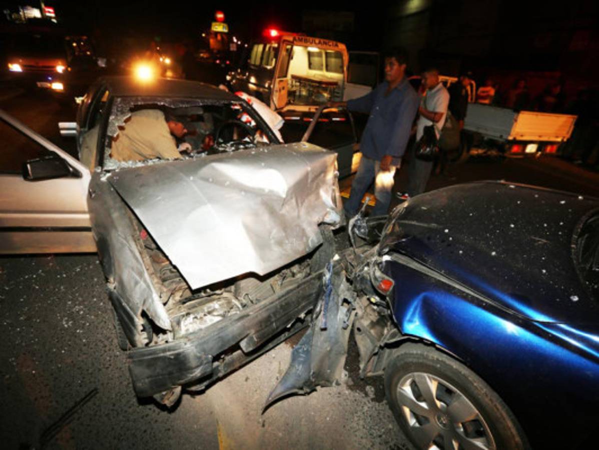 Un militar herido en accidente al sur de Comayagüela