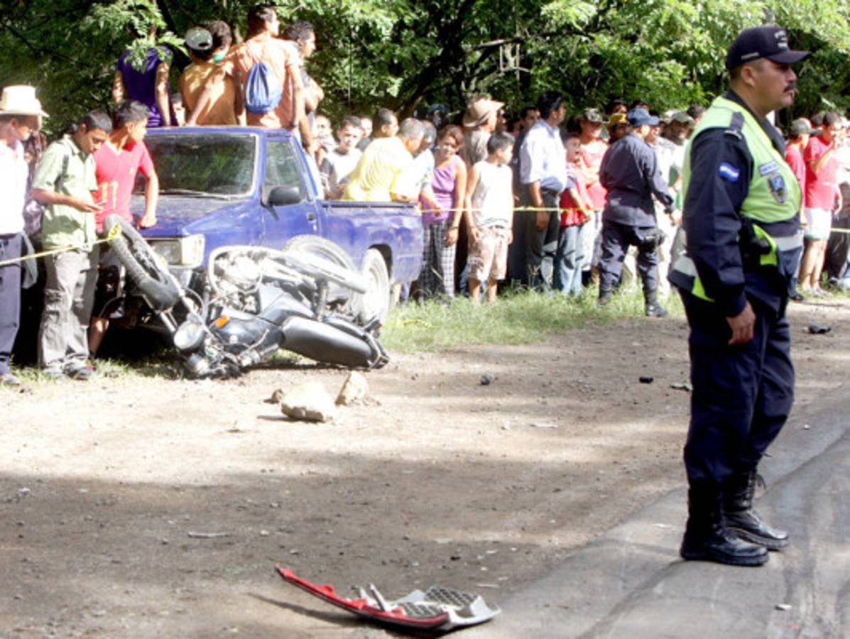 Tres muertos en aparatoso accidente al nororiente de capital de Honduras