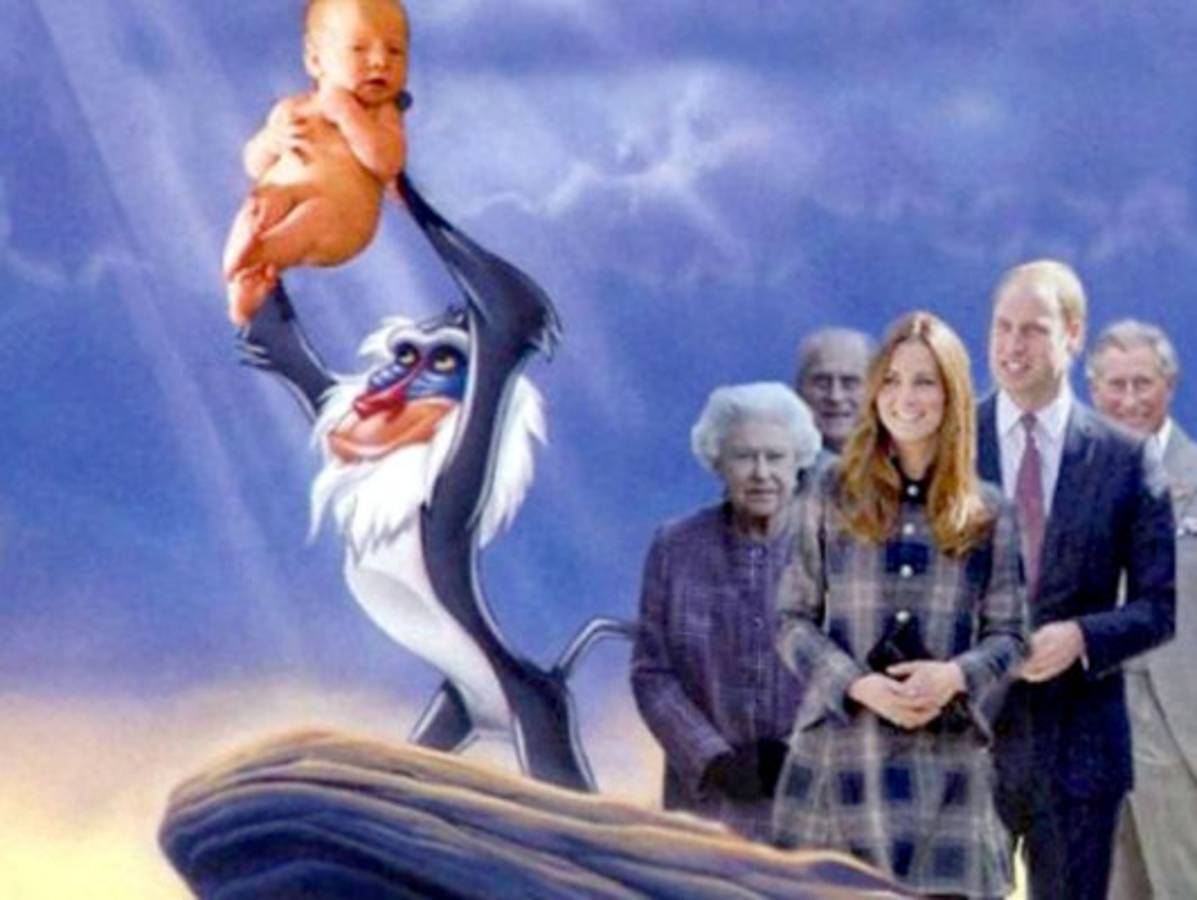 Memes del bebé real