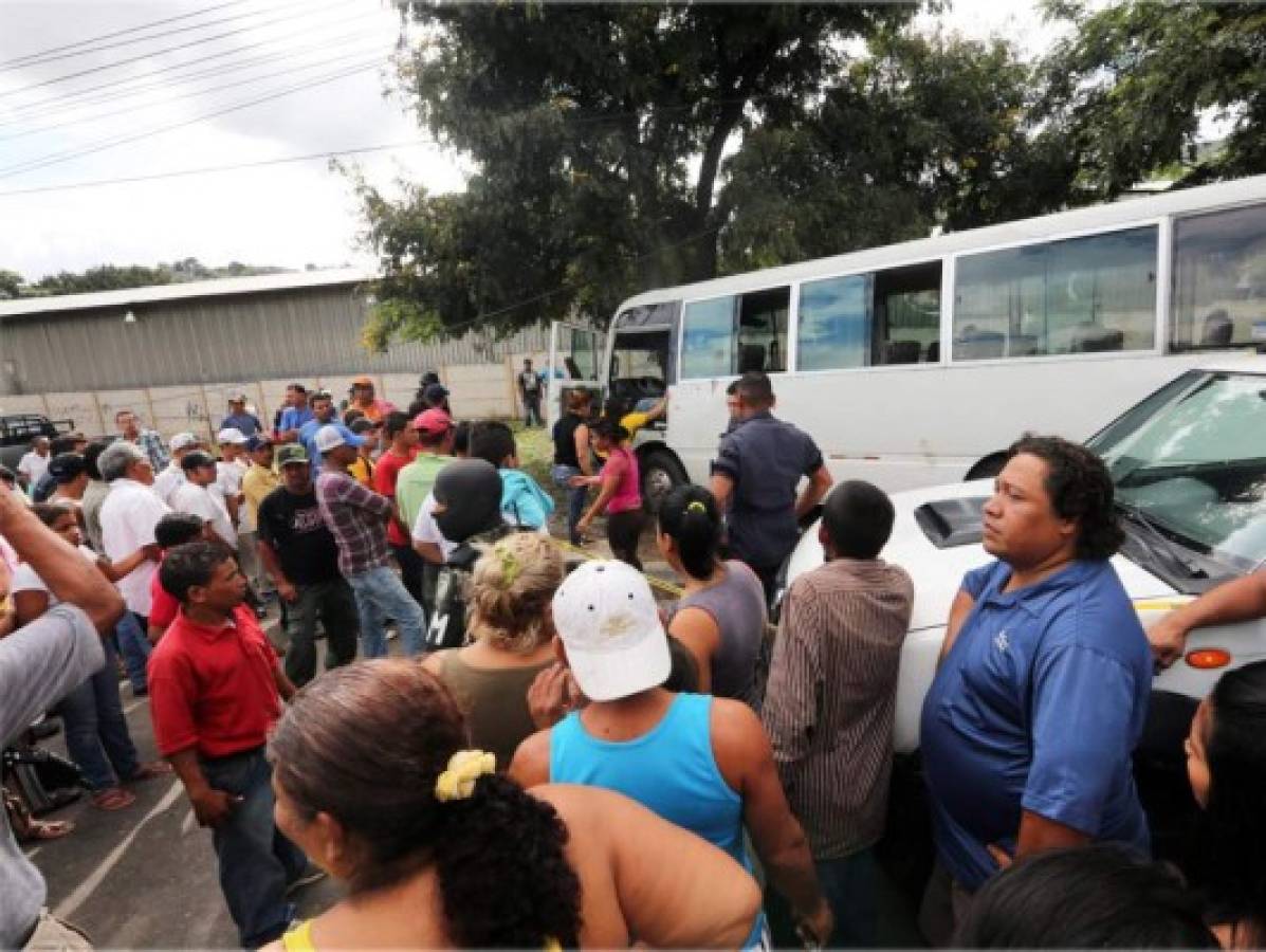 Transportistas de Honduras a paro en protesta por hechos violentos