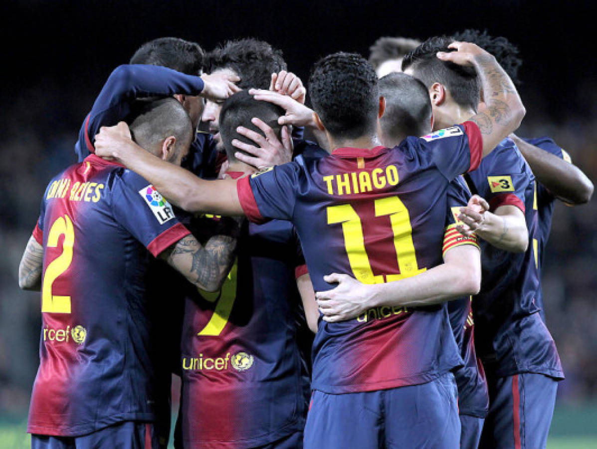 Barça aplasta al Mallorca en el regreso de Abidal