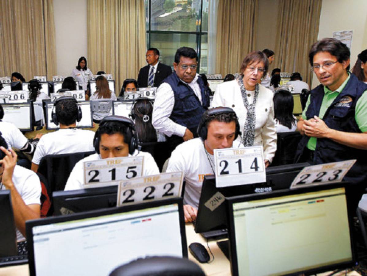 Grabación muestra confuso y caótico sistema del TREP