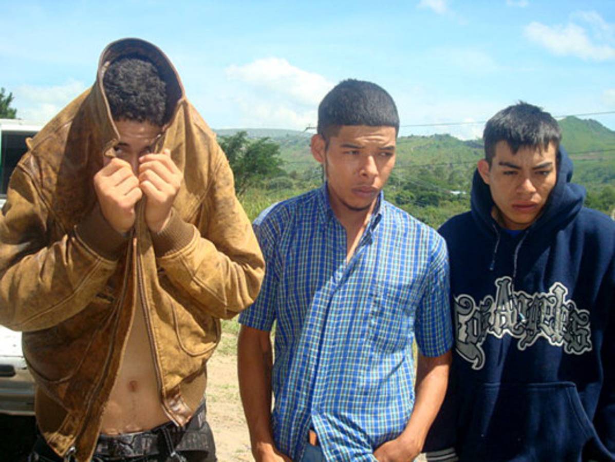 Capturan a presuntos integrantes de la mara 'Los Chirizos'