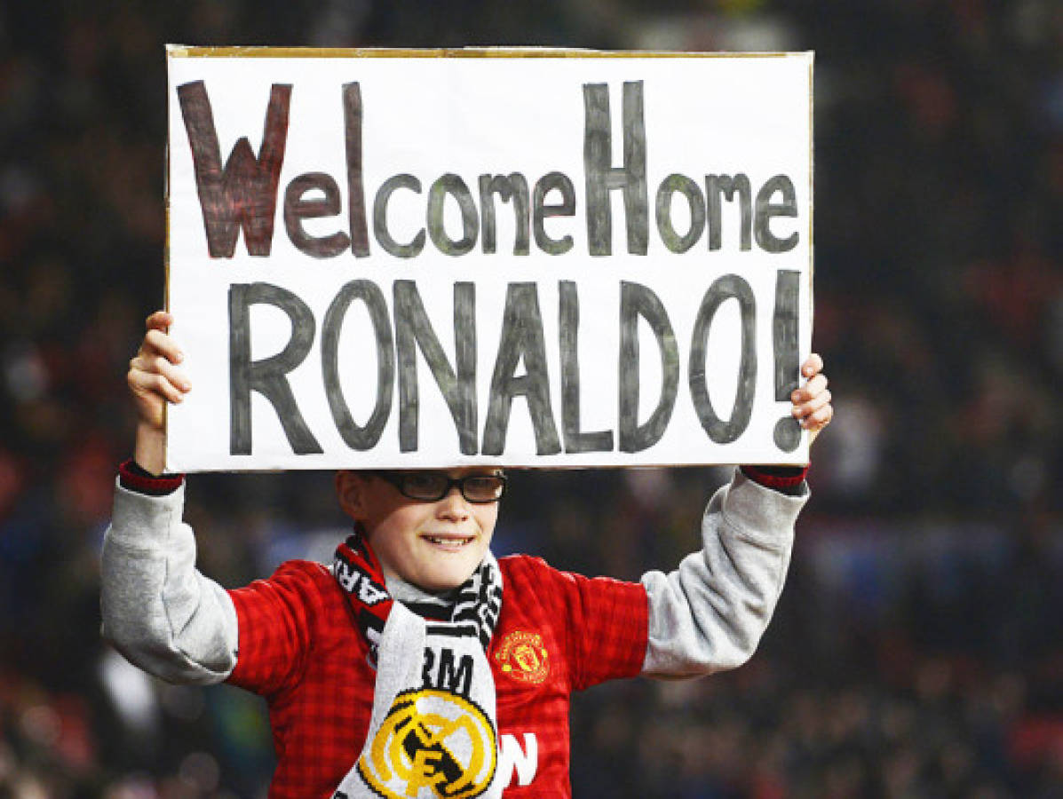 FOTOS: Así recibió el Old Trafford a Cristiano Ronaldo