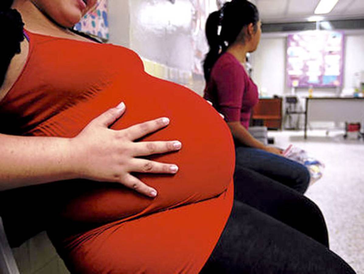 Hospital Escuela: 22 por ciento de embarazos son de adolescentes