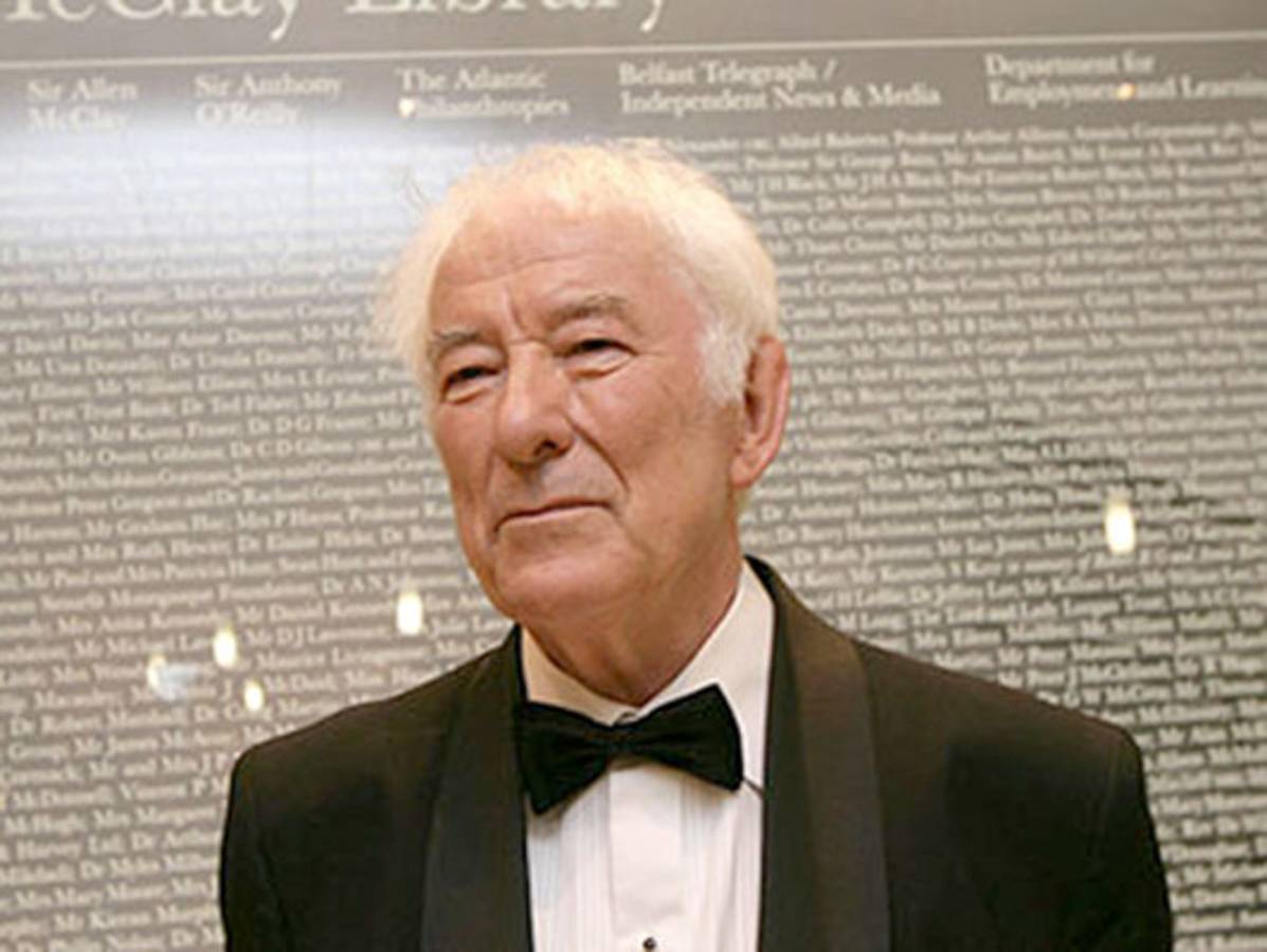 Murió el poeta y Nobel de literatura Seamus Heaney