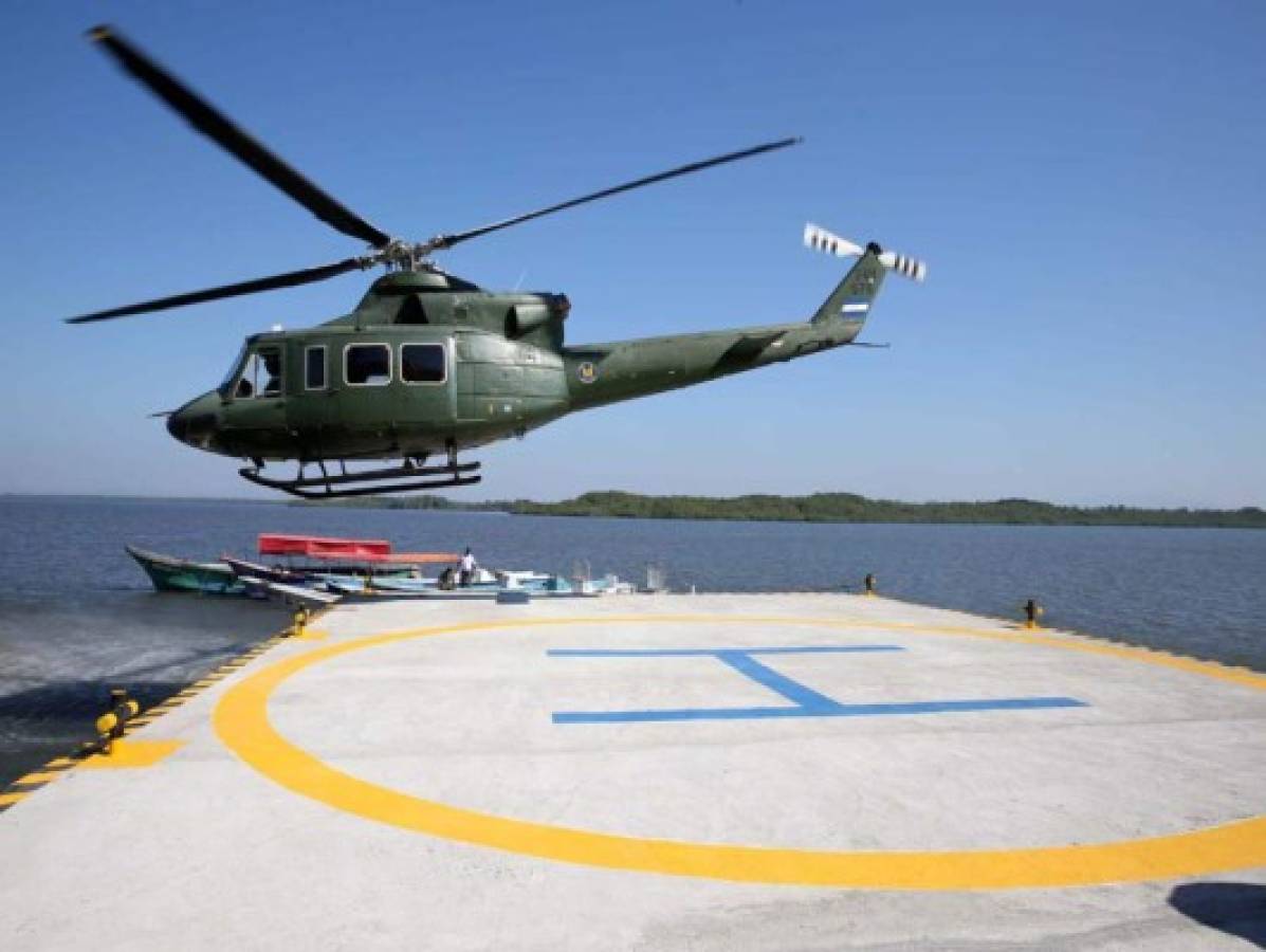 El Salvador molesto por helipuerto en isla hondureña