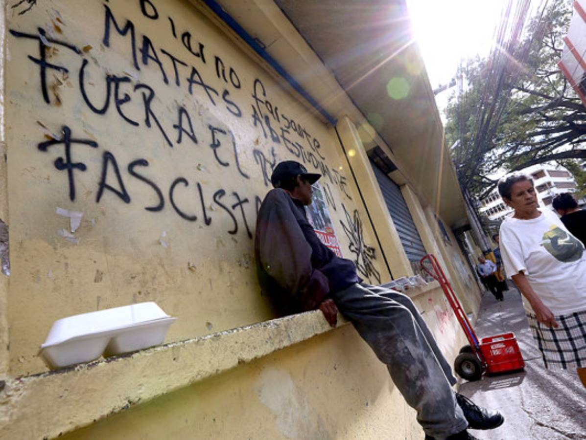 Mensaje en protestas es que robando y destruyendo se hace gobierno