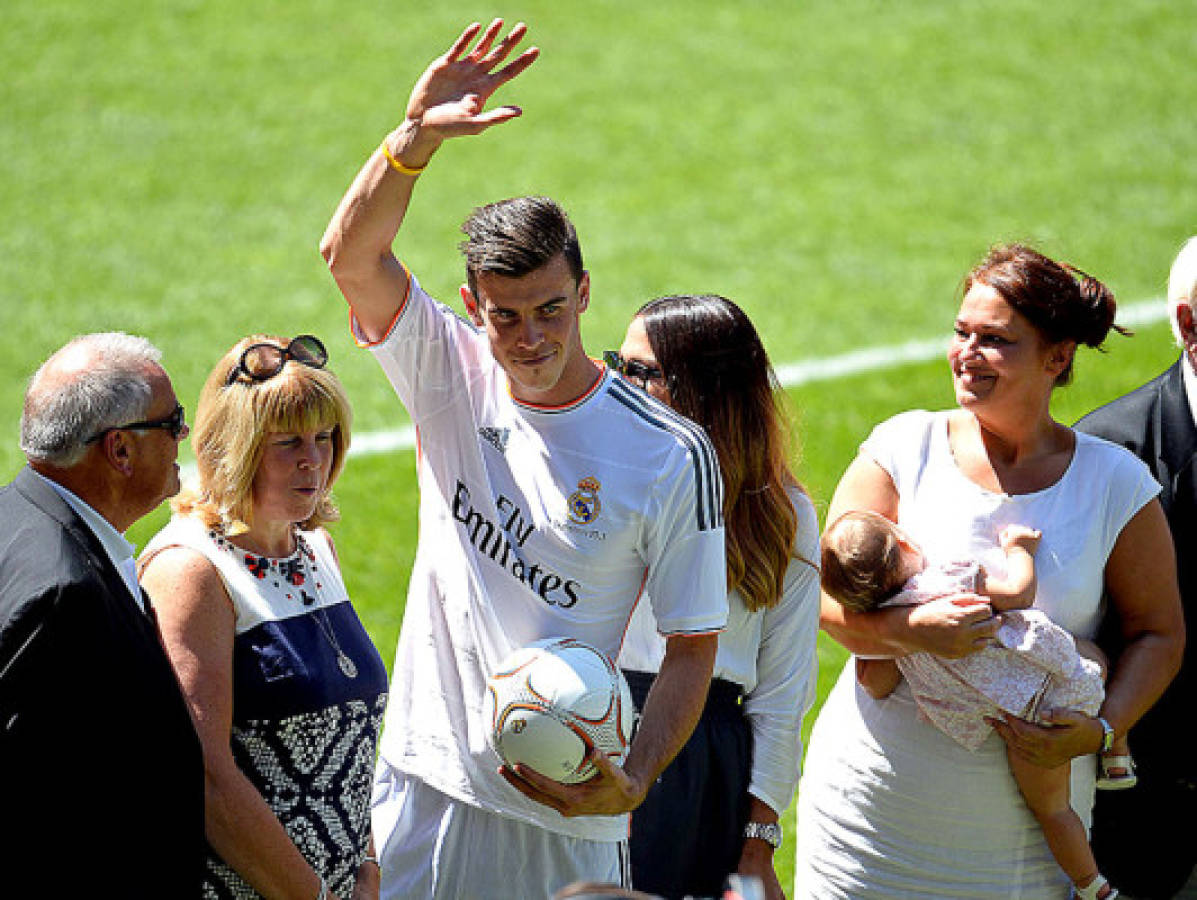 Real Madrid presenta a Gareth Bale