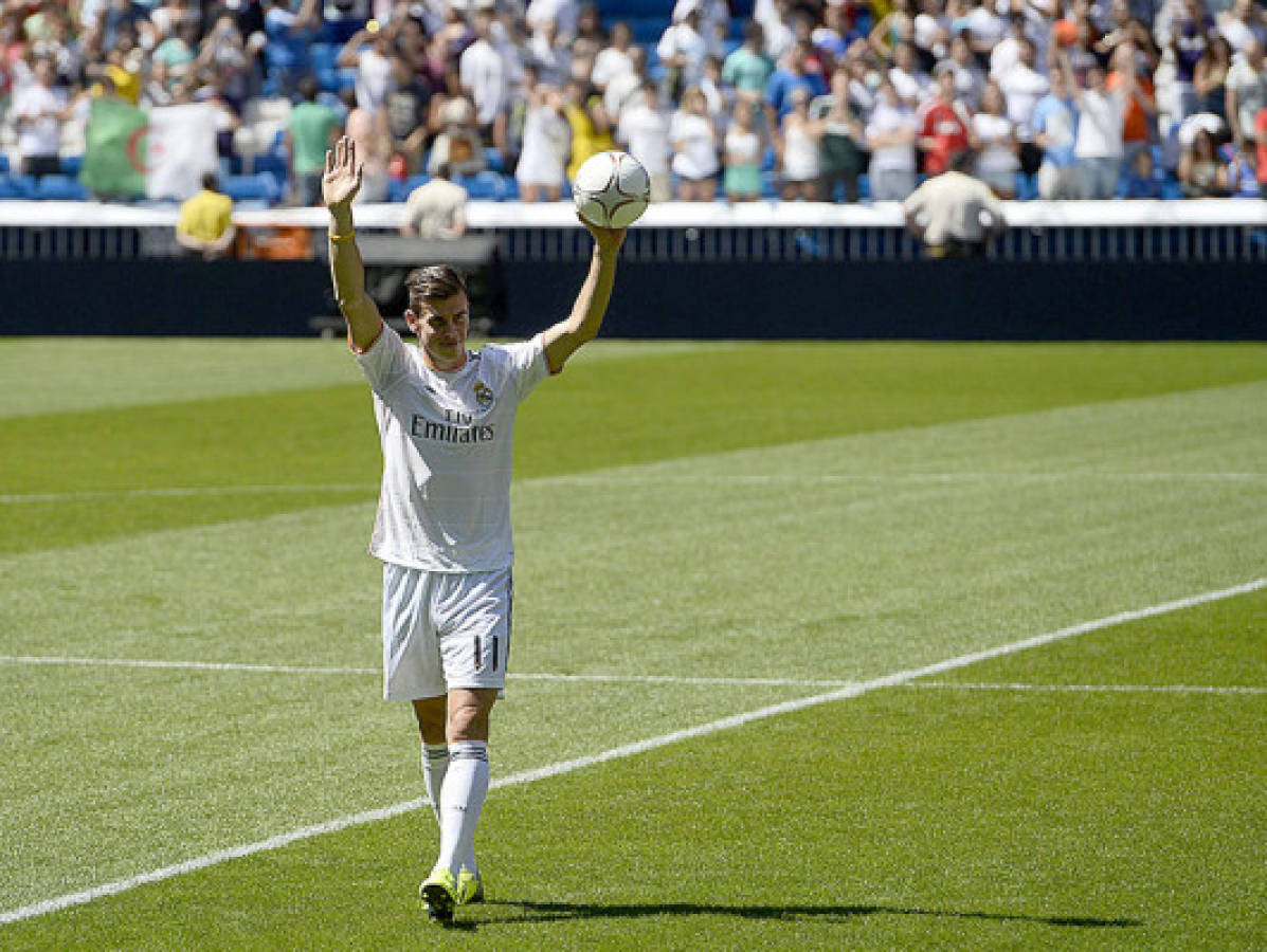 Real Madrid presenta a Gareth Bale