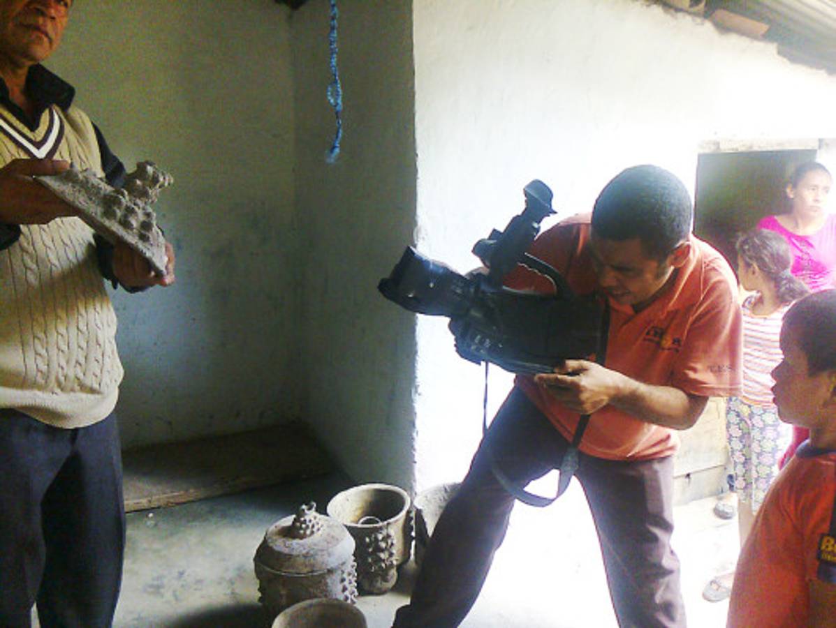 Impresionante hallazgo de vasijas lencas en Comayagua