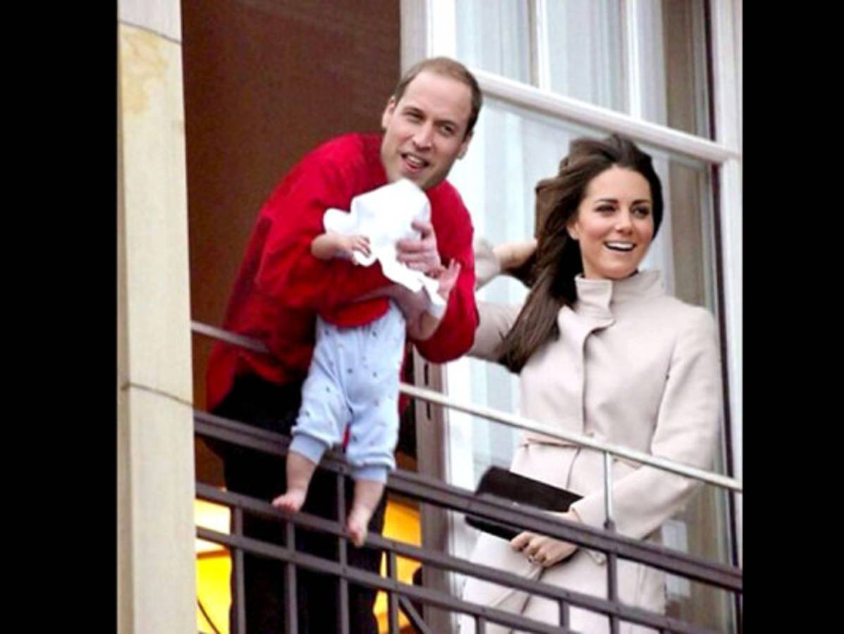 Memes del bebé real