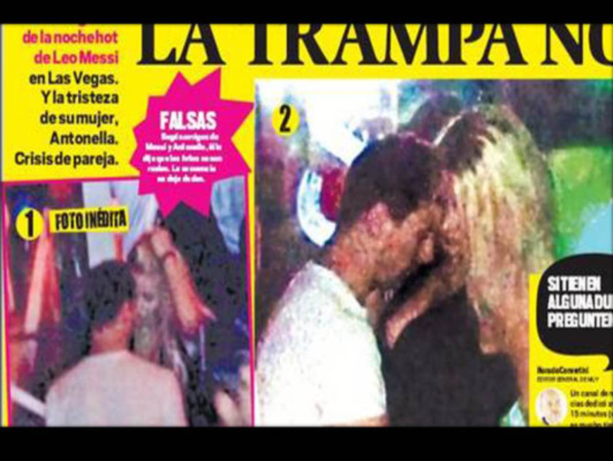 Publican nuevas fotos de Messi en Las Vegas