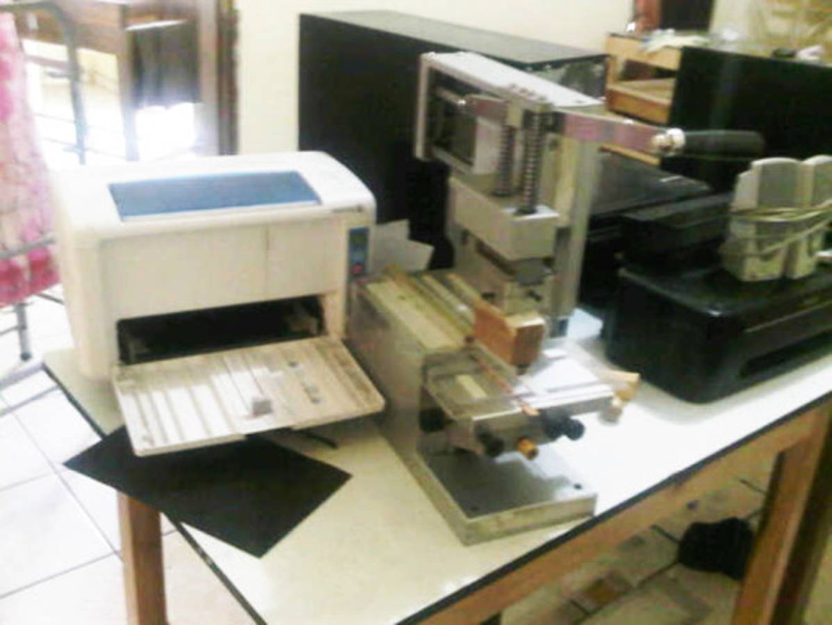 Desarticulan banda de falsificadores en Tegucigalpa