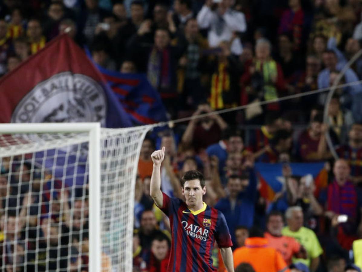 Resurge Messi y el Barça pasa a octavos