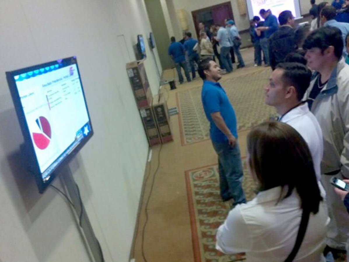 70% de resultados preliminares fueron transmitidos