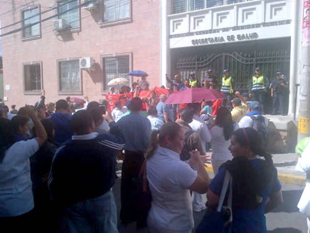 Otra jornada de protestas en Tegucigalpa