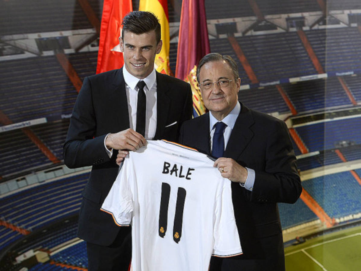 Real Madrid presenta a Gareth Bale