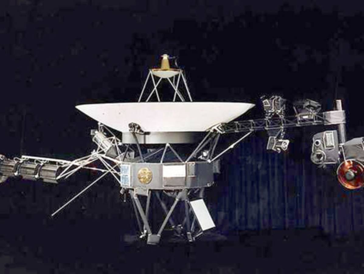 Sonda Voyager 1, primer aparato humano que sale del sistema solar