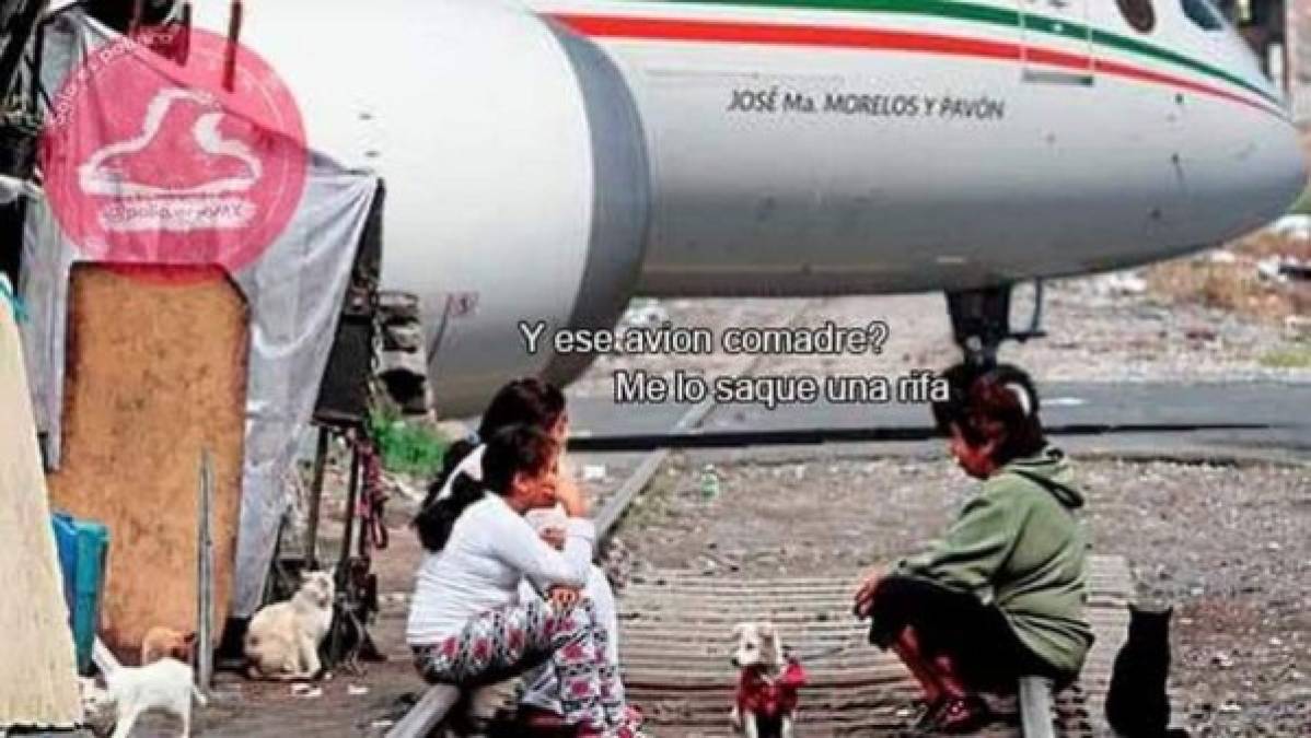 Los mejores memes por la rifa del avión presidencial de México