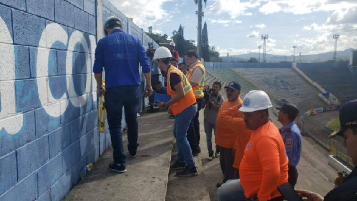 FOTOS: Daños y fisuras que provocaron el cierre del Estadio Nacional