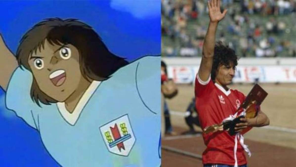 FOTOS: Los futbolistas reales que aparecieron en la serie animada Super Campeones