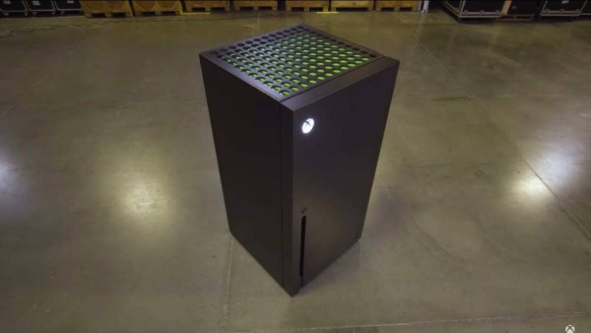 Así luce el nuevo refrigerador de Xbox que estará disponible al público este 2021 (FOTOS)