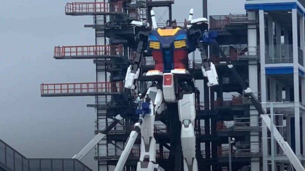FOTOS: Gundam RX-78-2, el robot que estará presente en los Juegos Olímpicos de Tokio