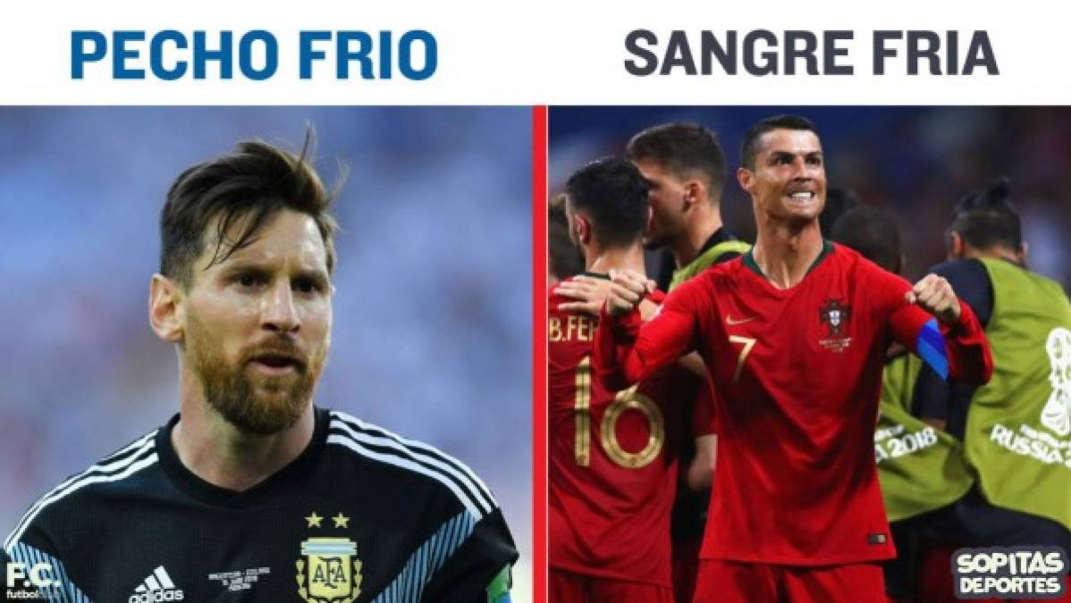 Los duros memes contra Argentina y Messi al caer ante Croacia en el Mundial Rusia 2018