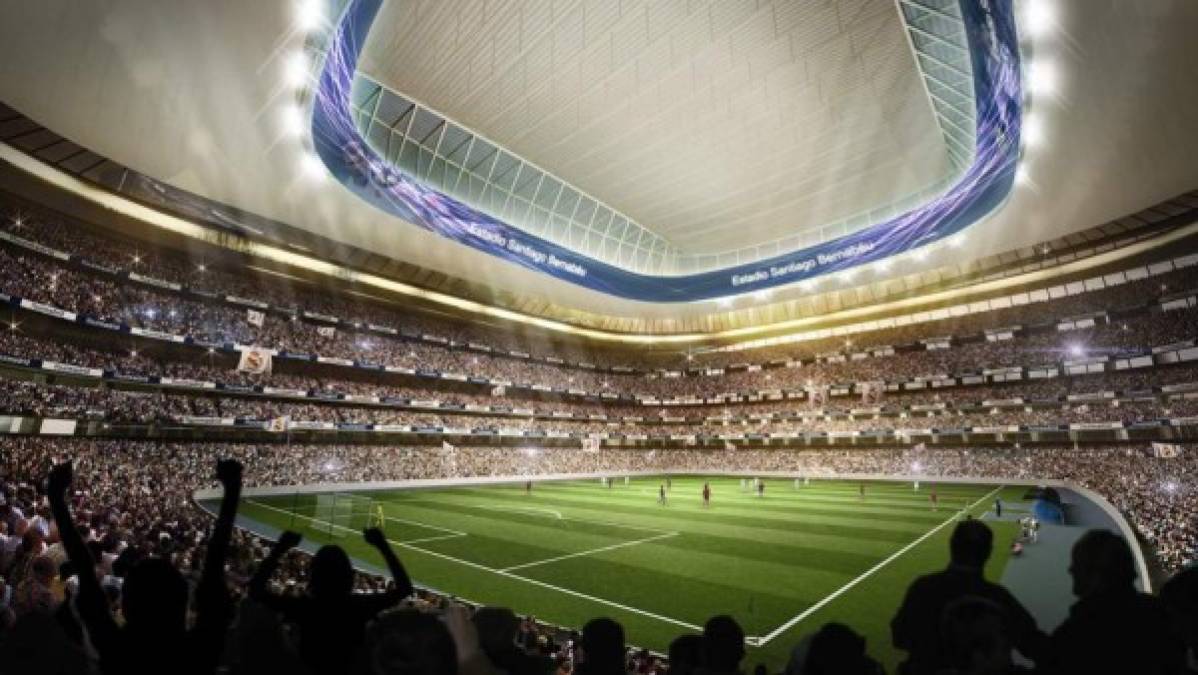 ¡Impresionante! Así lucirá el renovado estadio Santiago Bernabéu