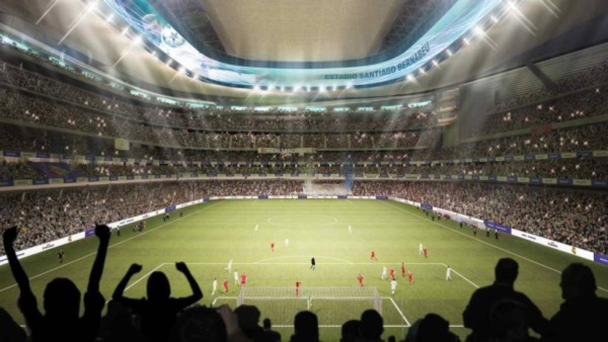 ¡Impresionante! Así lucirá el renovado estadio Santiago Bernabéu