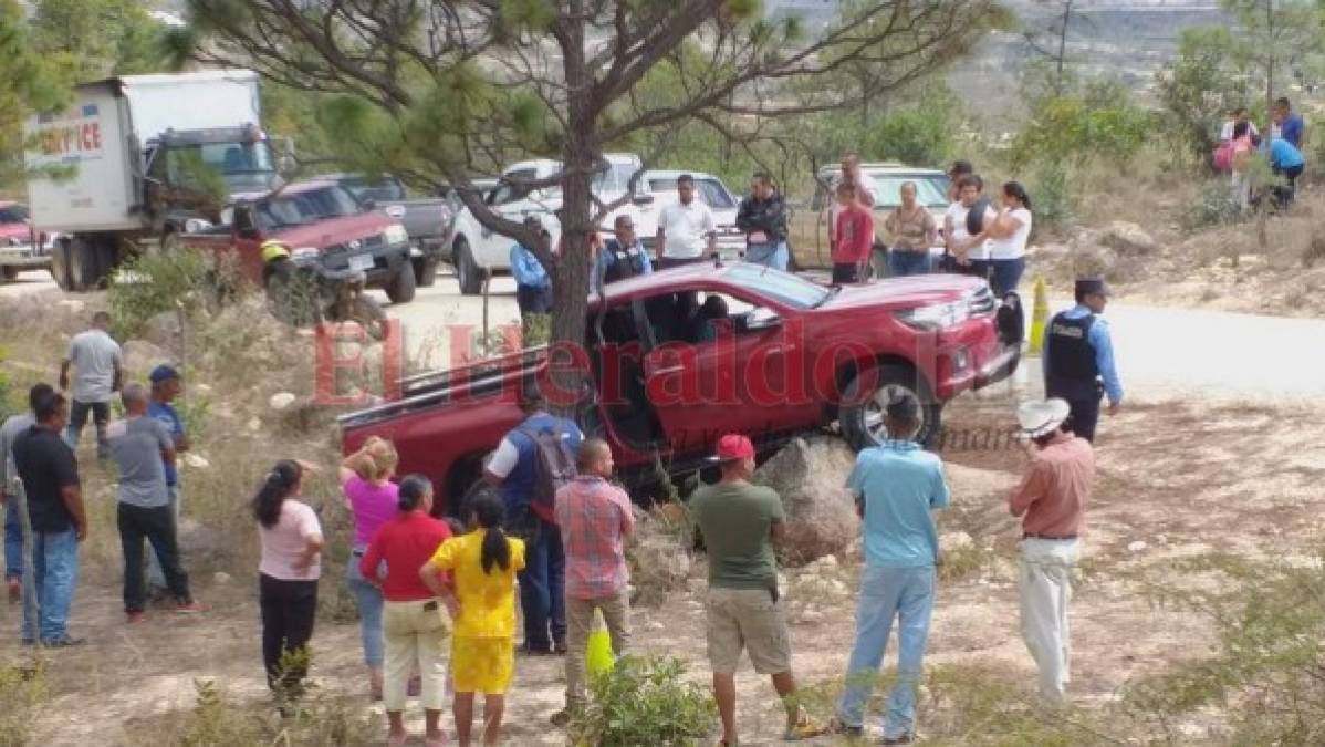 La dramática escena tras el asesinato de un transportista en Cedros