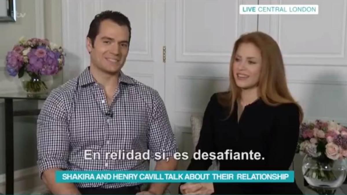 ¿Nuevo amor? Relacionan a Shakira con el actor Henry Cavill