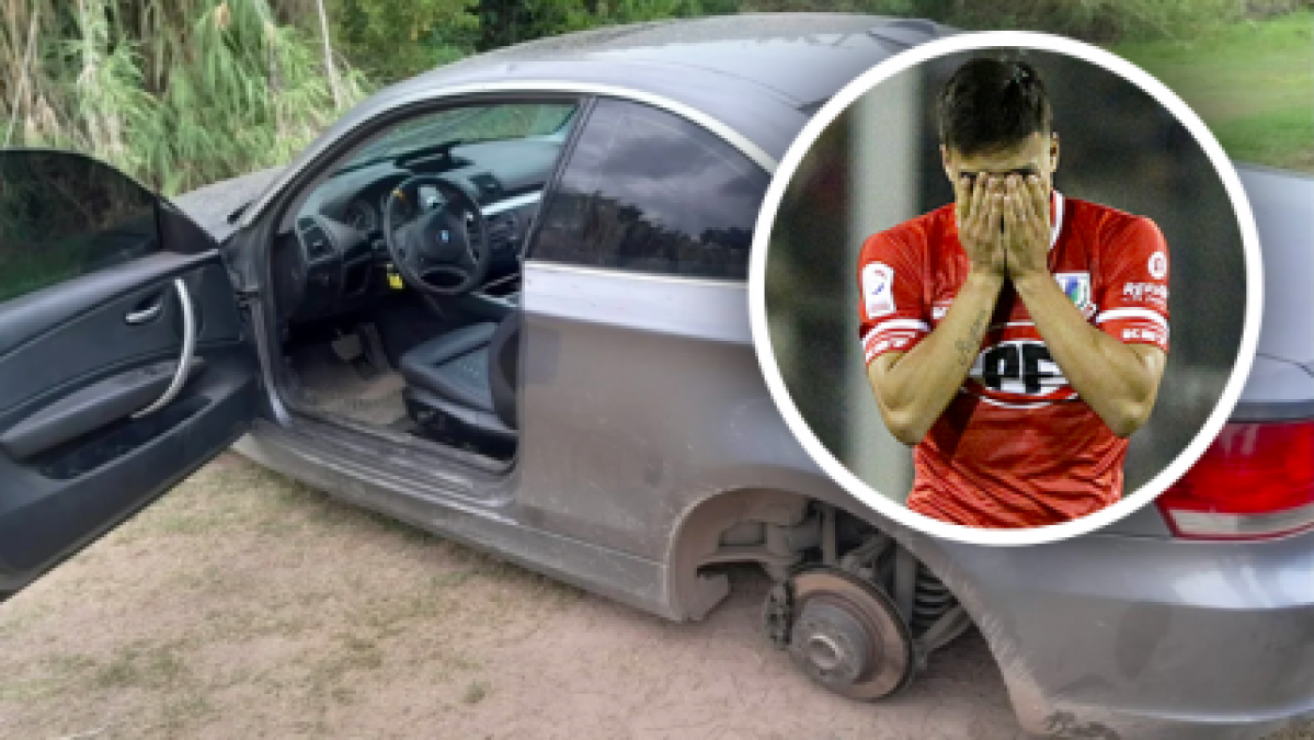 ¿Qué le pasó al futbolista argentino Brian Fernández? Hallaron su vehículo destrozado