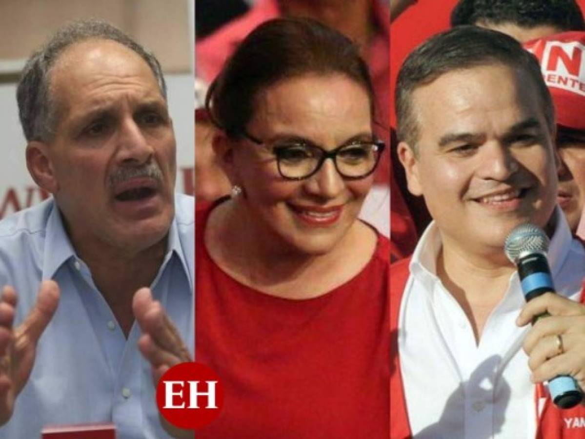 'Tito' Asfura, Yani Rosenthal y Xiomara Castro, continúan como virtuales ganadores de las elecciones primarias