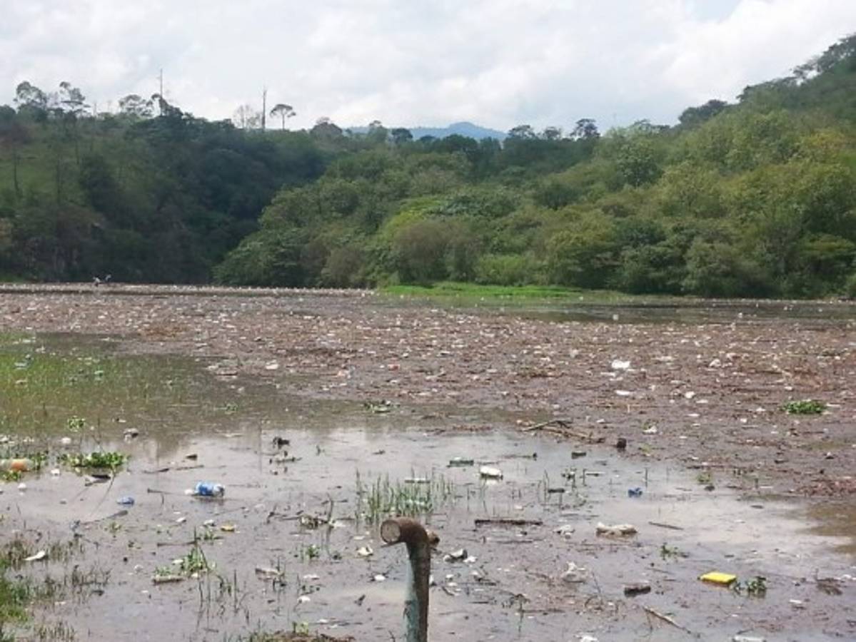 Lluvias arrastran toneladas de basura a Los Laureles   