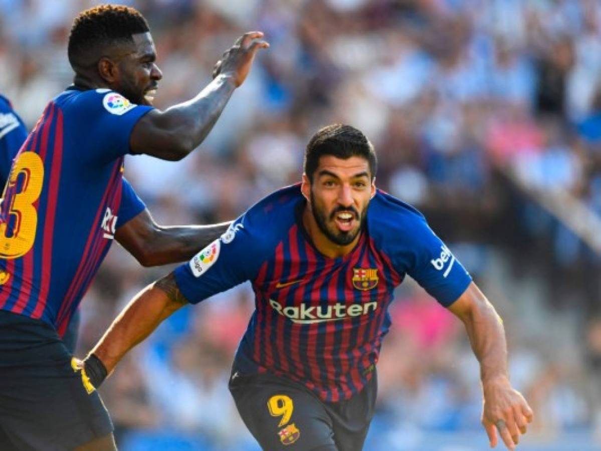 El Barcelona gana 2-1 a la Real Sociedad