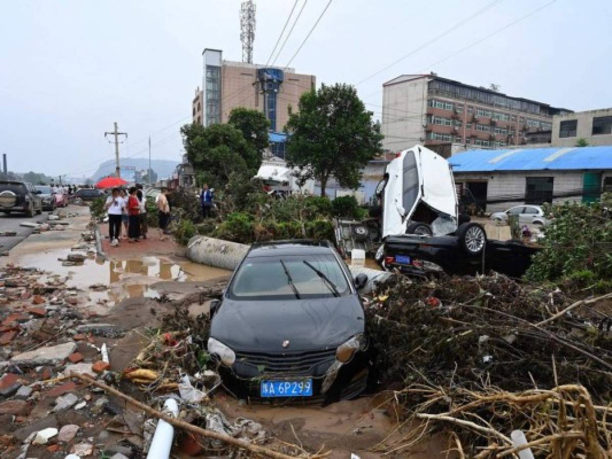 China comienza a evaluar los daños provocados por torrenciales lluvias
