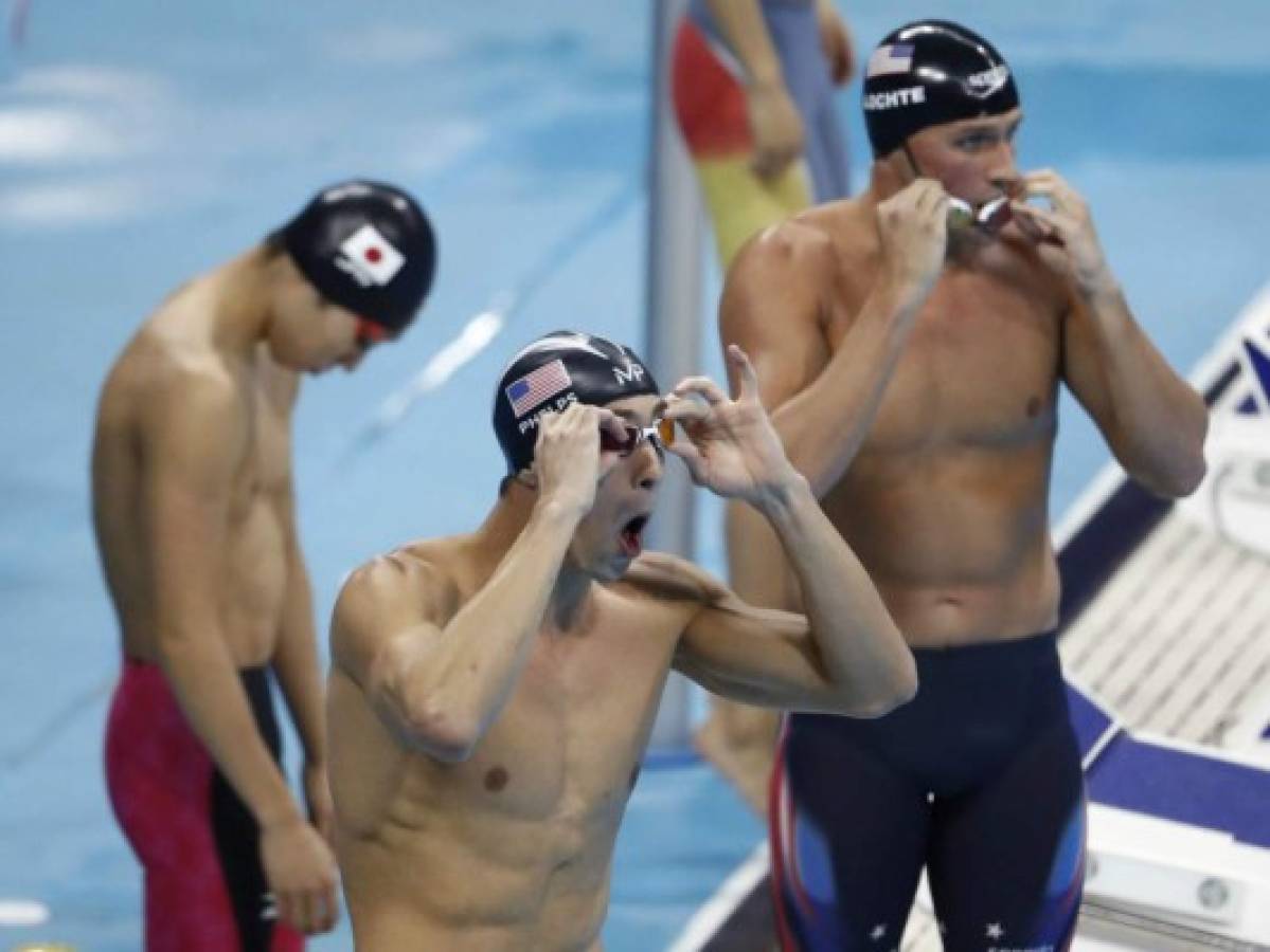 Phelps tetracampeón en 200m combinados de Rio-2016 y suma 22 oros olímpicos