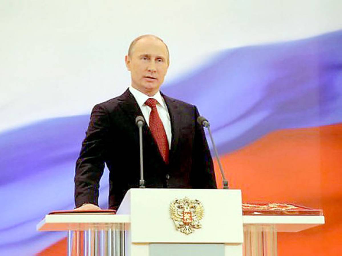 Vladimir Putin se convierte de nuevo en presidente de Rusia