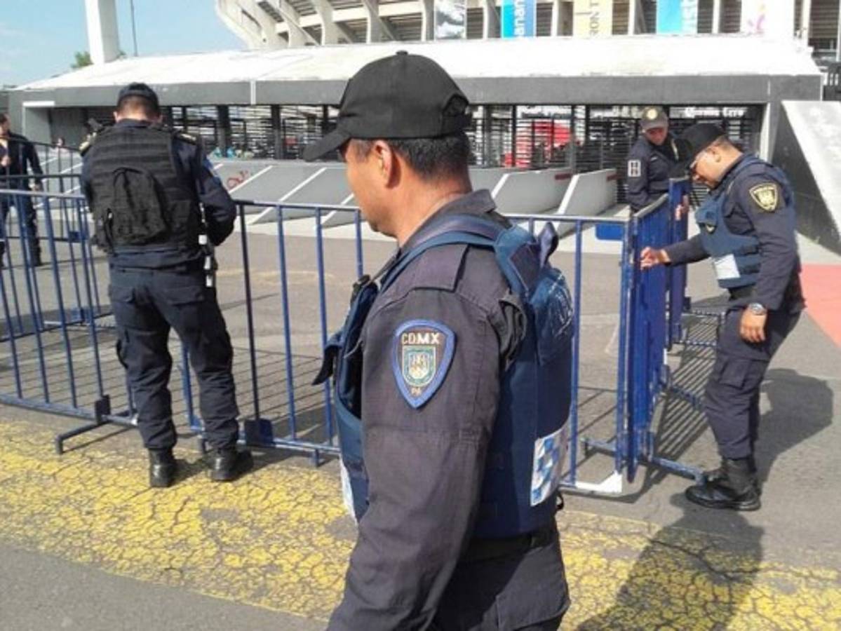 El ambiente previo al duelo entre México y Honduras