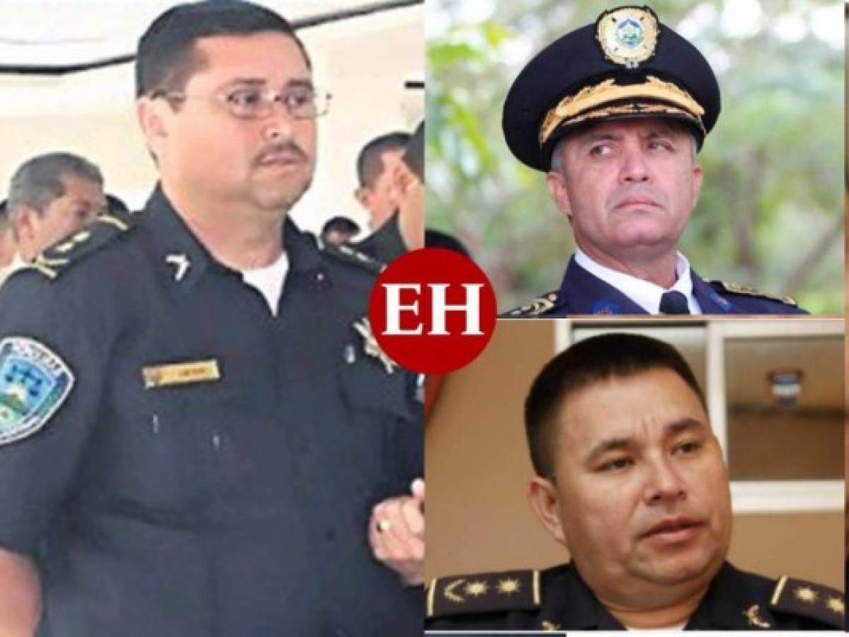 Tres altos exoficiales de la Policía Nacional están prófugos de la justicia