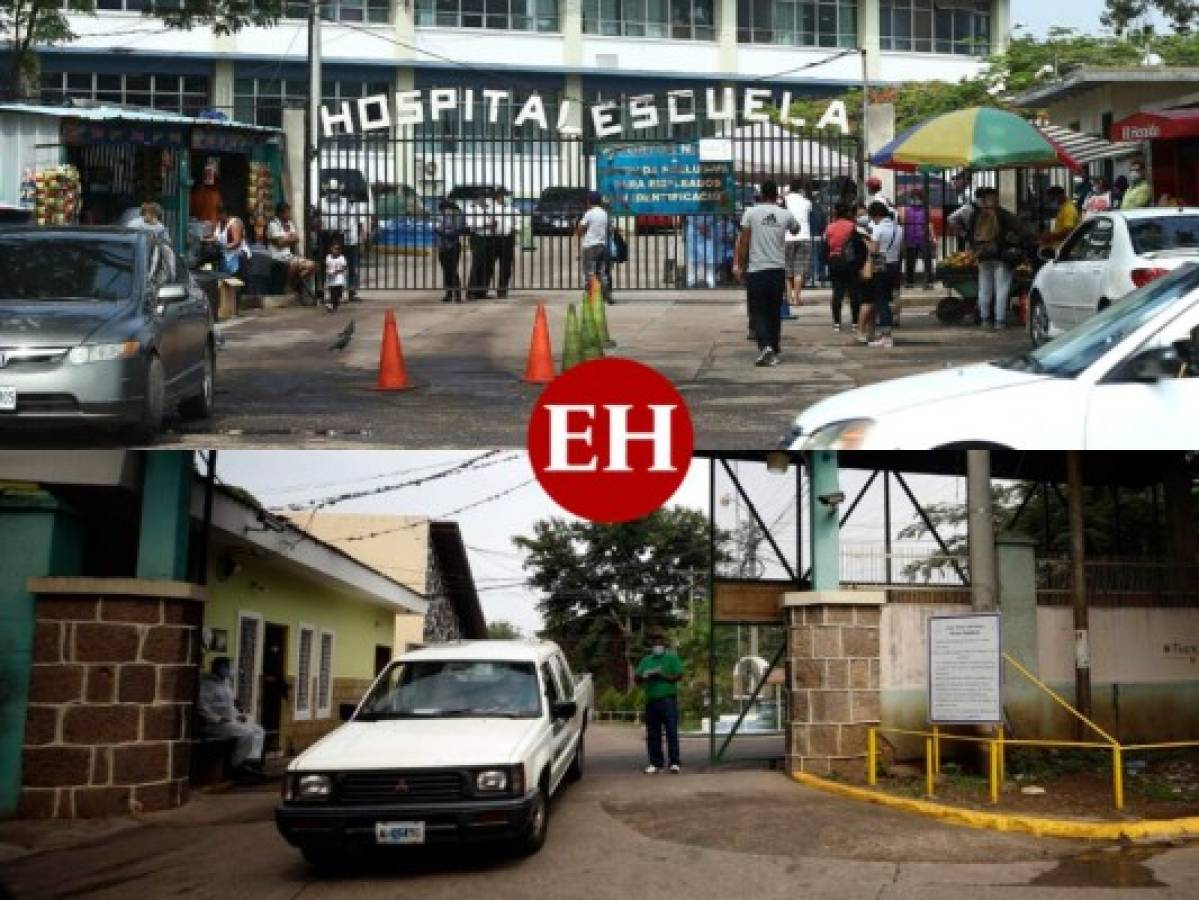 Colapsadas áreas de pacientes Covid-19 en Hospital Escuela y Tórax