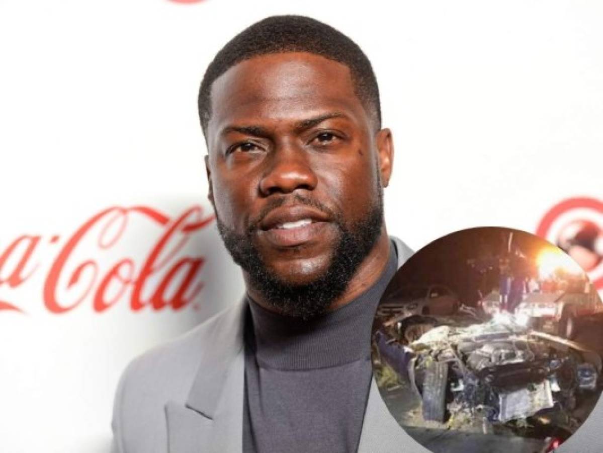 Niegan que Kevin Hart haya quedado paralítico tras accidente de auto